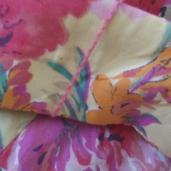 NWT ZARA  floral mini skirt sash bow detail XXL Barbie core - Picture 15 of 16